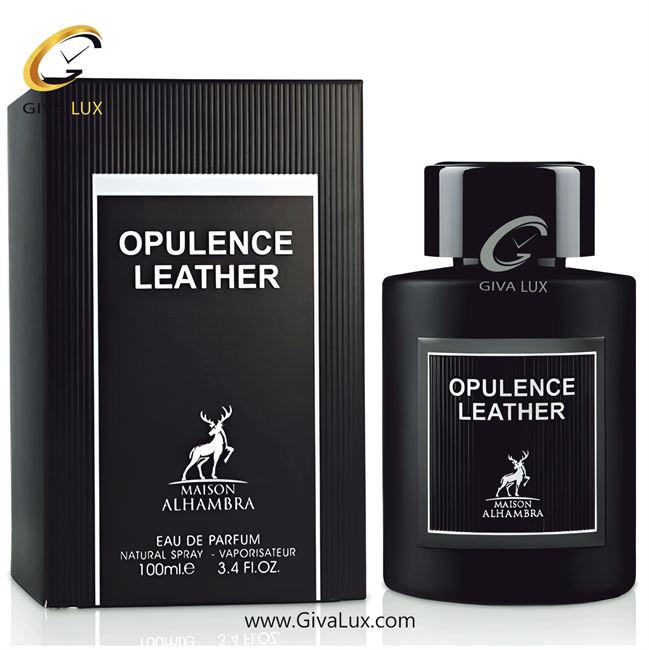  ادو پرفیوم  یونیسکس الحمبرا اورجینال مدل Opulence Leather | اپیولنس لدر  رایحه مشابه تام فورد اومبره لدر حجم  100 میل